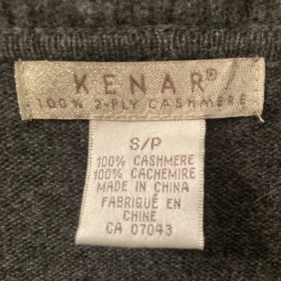 Kenar 100% cashmere ruffled cardigan - Picture 3 of 3